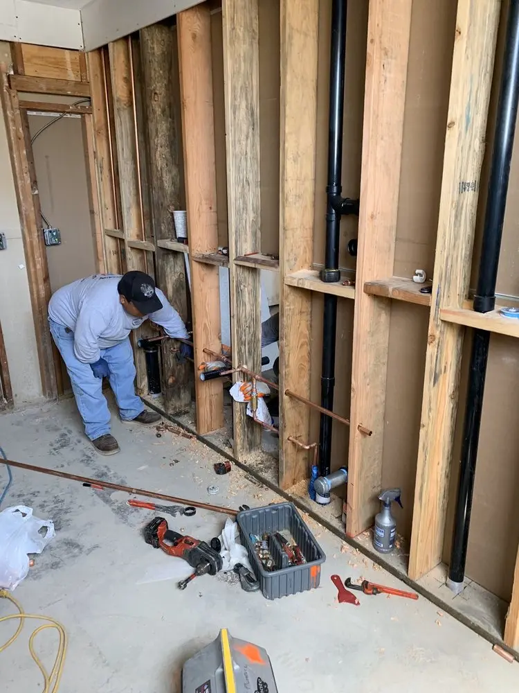 Commercial rough-in plumbing for Water Heater Replacement in Everman